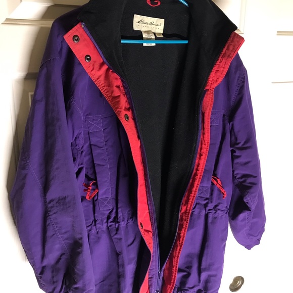 Eddie Bauer women’s winter jacket (purple/red) - Picture 3 of 9